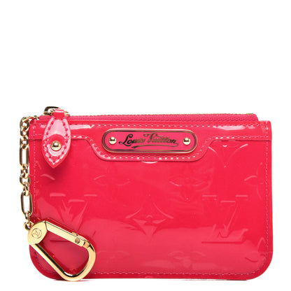 Louis Vuitton Vernis Key Pouch Rose Pop 1 of 5