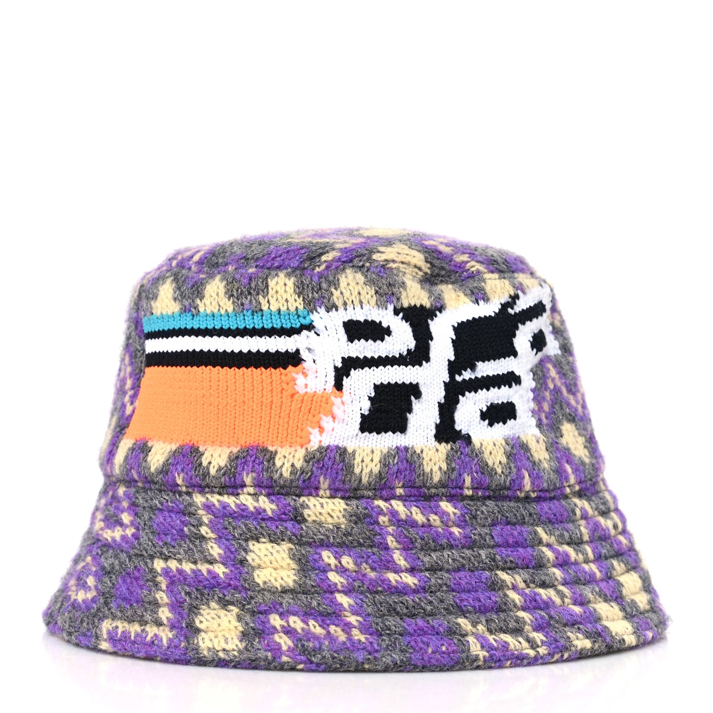 Shetland Chevron Racing Logo Womens Bucket Hat S Grigio
