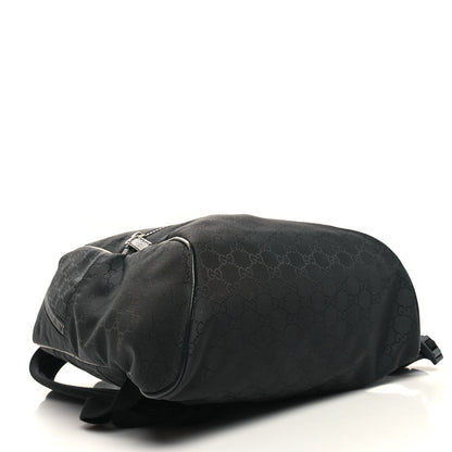 Gucci Nylon Monogram Slim Backpack Black 4 of 11
