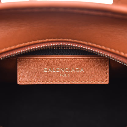 Balenciaga Agneau XS Bazar Shopper Tote Marron Fauve 8 of 17