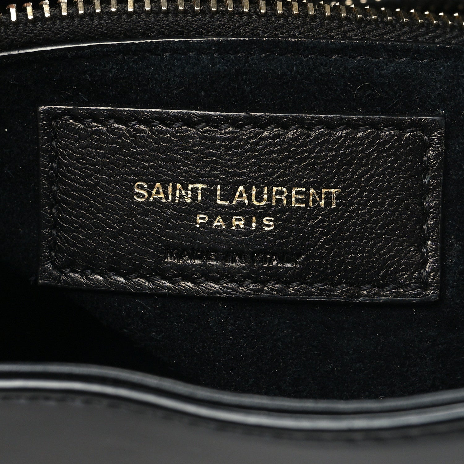 Saint Laurent Patent Le 5 A 7 Hobo Black 6 of 10