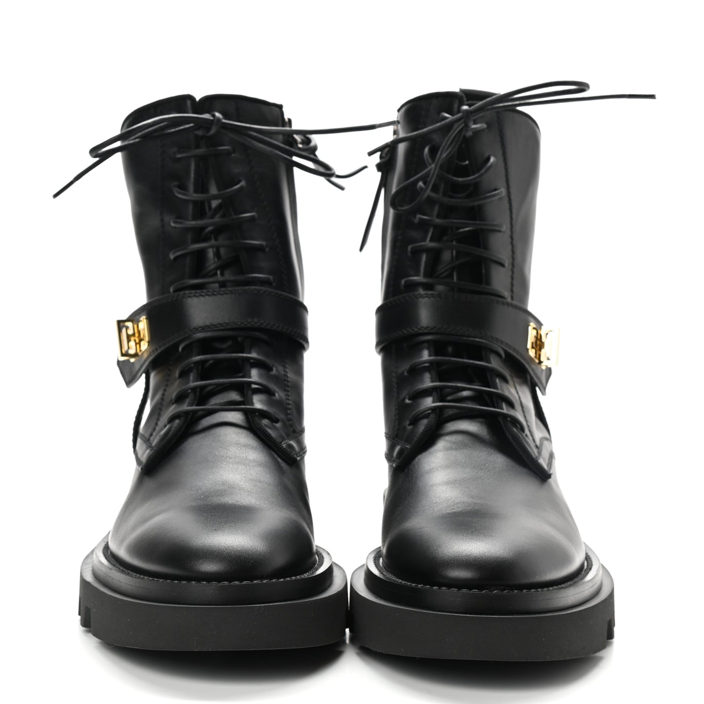 Calfskin Eden Ankle Boots 37.5 Black