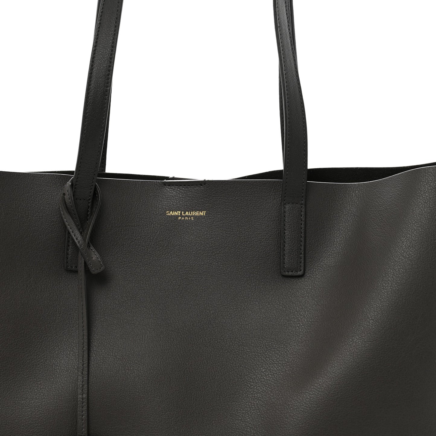 Calfskin Large Shopping Tote Storm