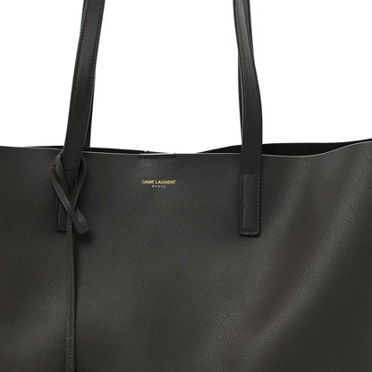 Saint Laurent Calfskin Large Shopping Tote Storm 9 of 13