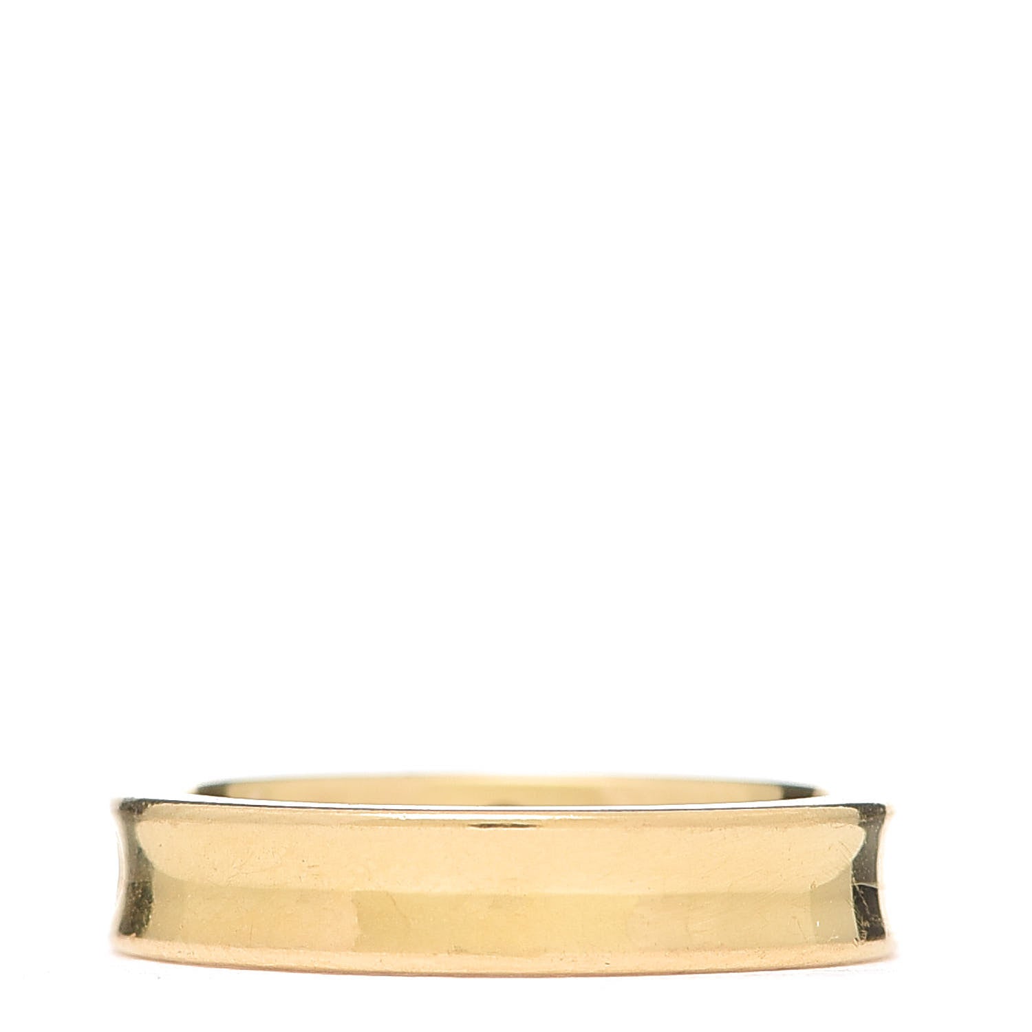 Tiffany 18K Yellow Gold Narrow 1837 Ring 48 4.5 3 of 5