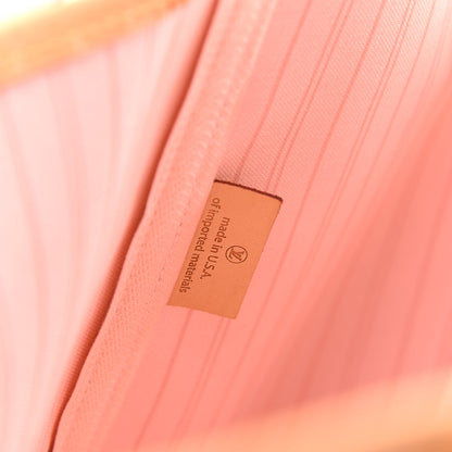 Louis Vuitton Damier Azur Neo Neverfull GM Rose Ballerine 8 of 14