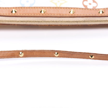 Louis Vuitton Monogram Multicolor Pochette Accessories White 7 of 13