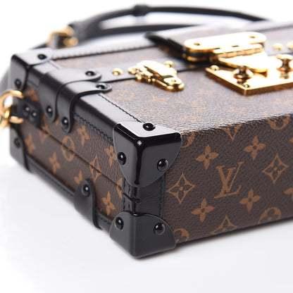 Louis Vuitton Monogram Petite Malle Black 8 of 10