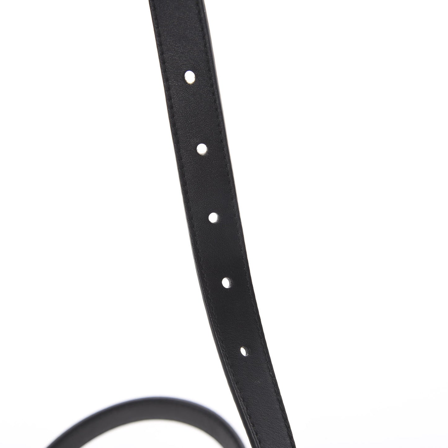 Calfskin Double G 20mm Belt 65 26 Black