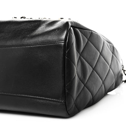 Chanel Calfskin Chain 20s Signature Hobo Black 9 of 9