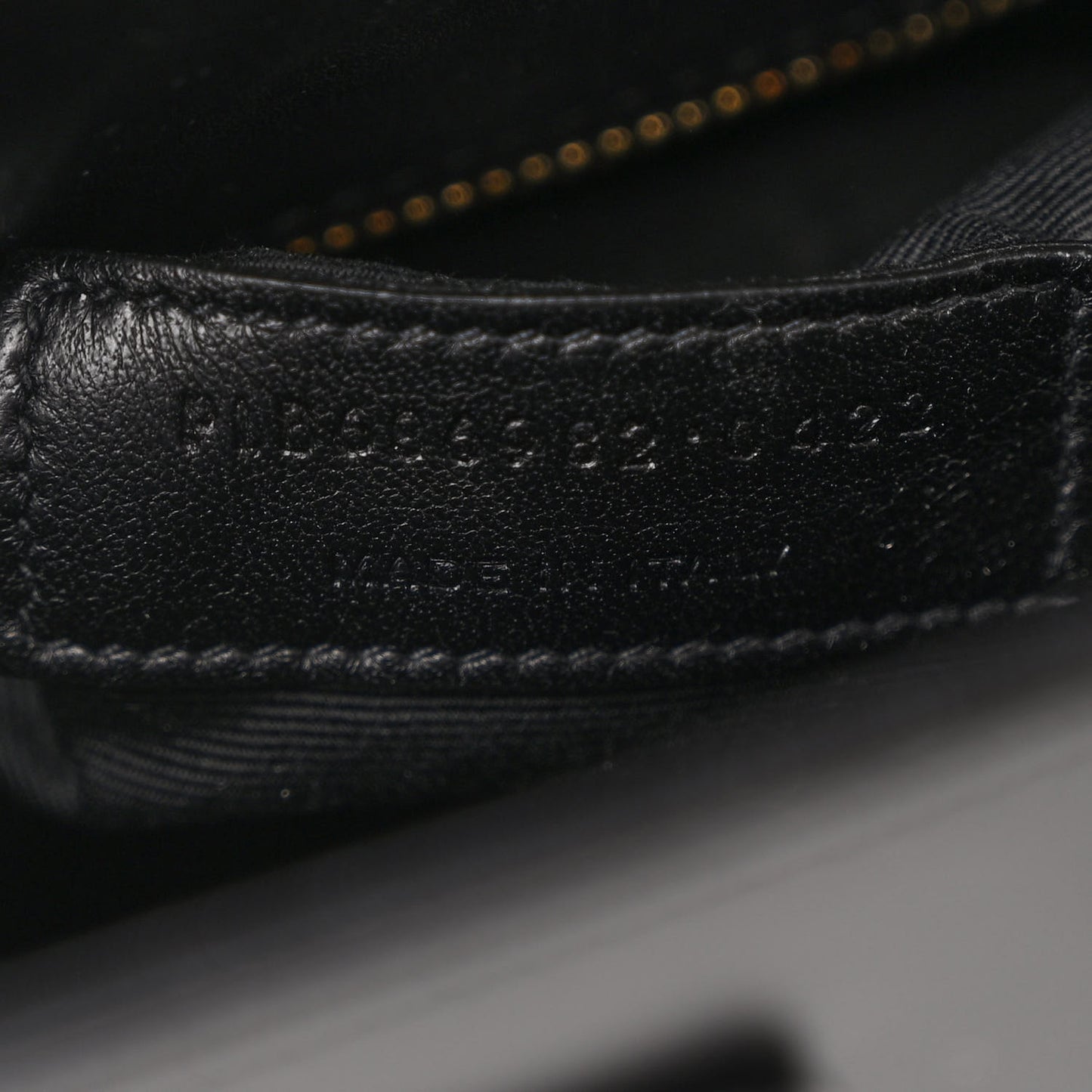 Shiny Calfskin Le Fermoir Top Handle Bag Small Black