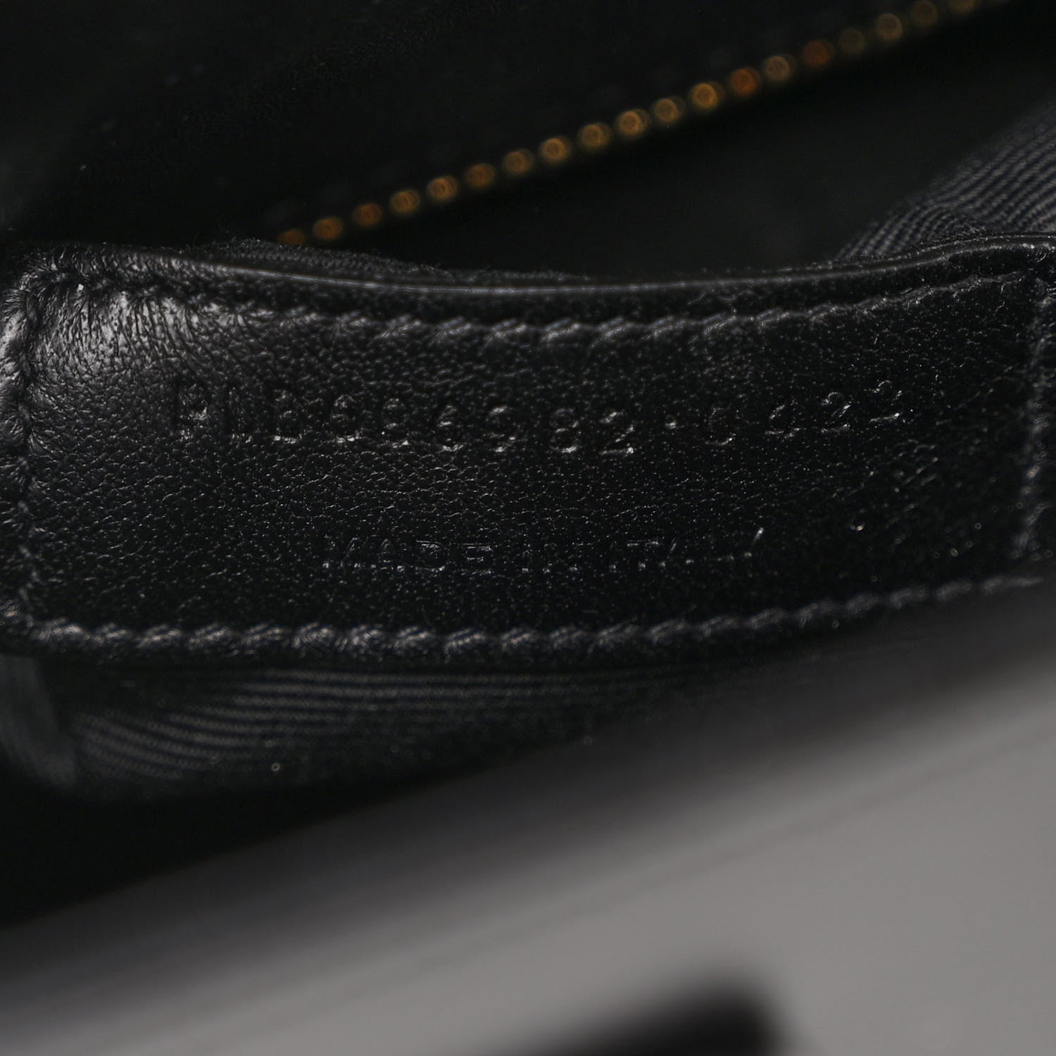 Saint Laurent Shiny Calfskin Le Fermoir Top Handle Bag Small Black 7 of 13