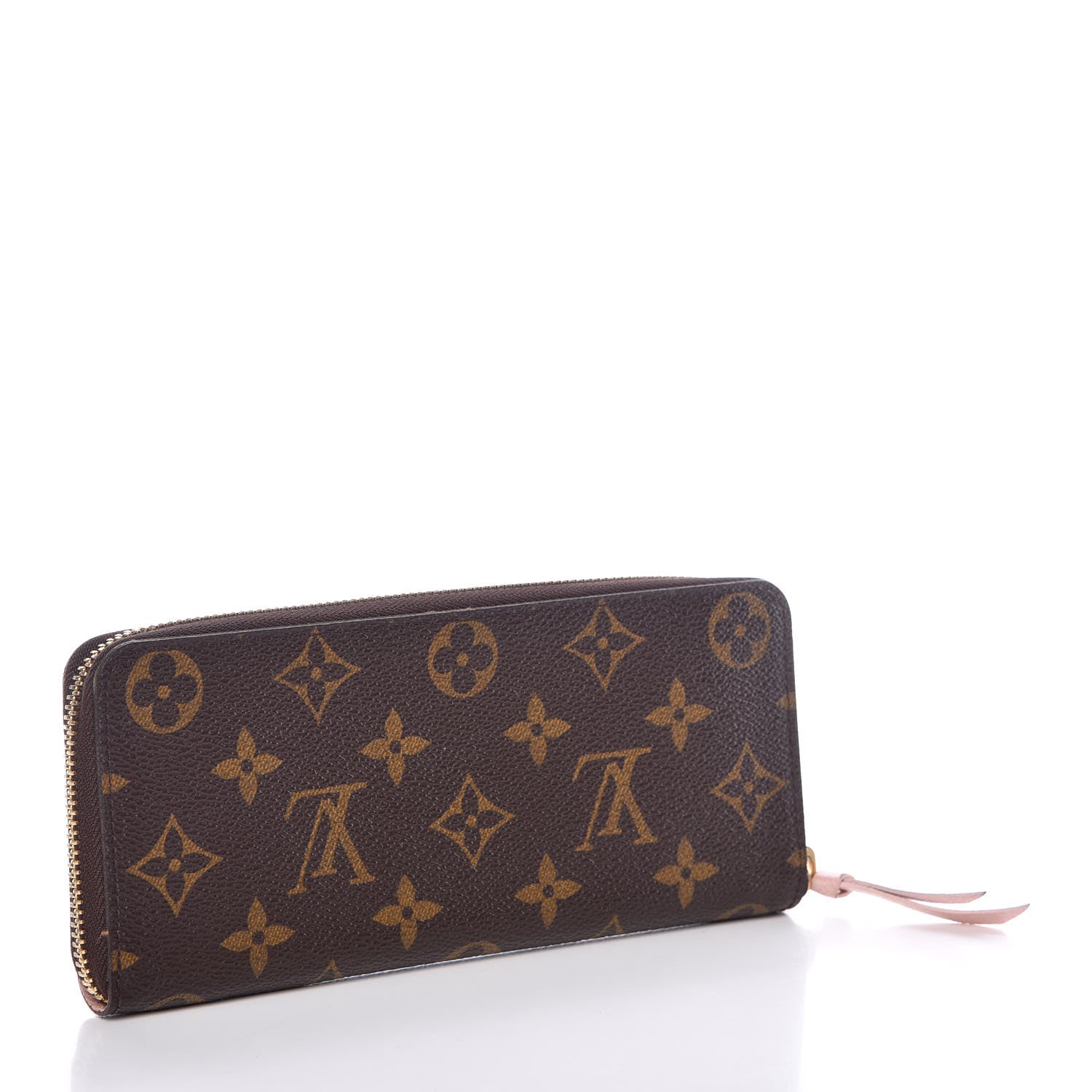 Louis Vuitton Monogram Clemence Wallet Rose Ballerine 3 of 10