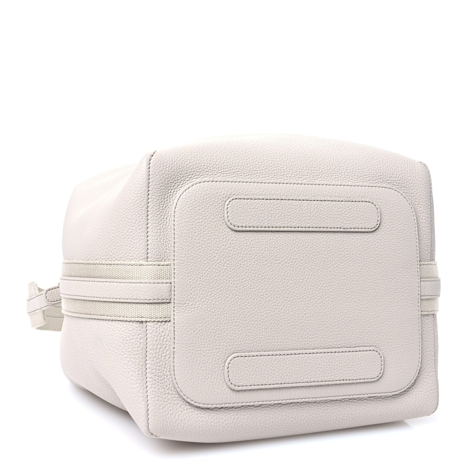 Loro Piana Grained Calfskin Large Bale Bag Stone 5 of 12