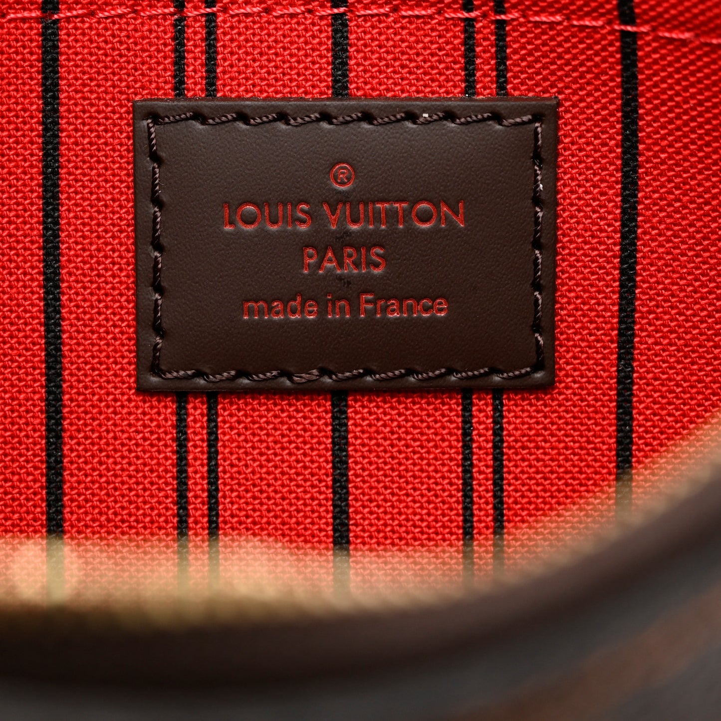 Damier Ebene Neverfull MM GM Pochette