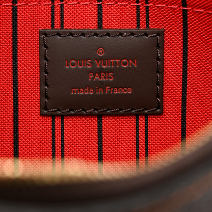 Louis Vuitton Damier Ebene Neverfull MM GM Pochette 6 of 7