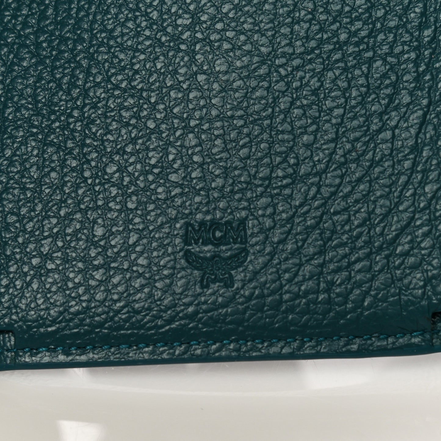Goatskin Milano Tri-Fold Wallet Blue