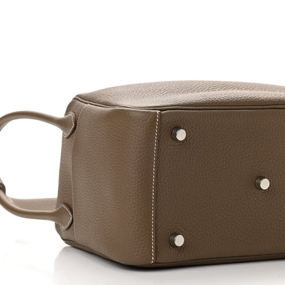 Hermes Taurillon Clemence Lindy 26 Etoupe 8 of 10