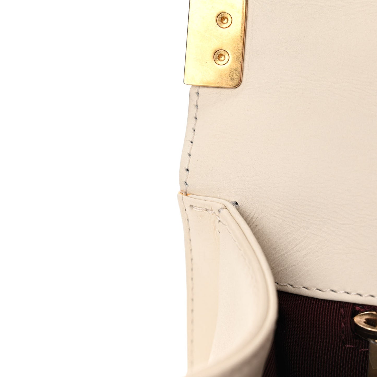 Caviar Suede Calfskin Chevron New Medium Boy Flap White