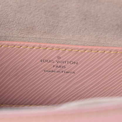 Louis Vuitton Epi Twist Shoulder Bag MM Rose Ballerine 8 of 21