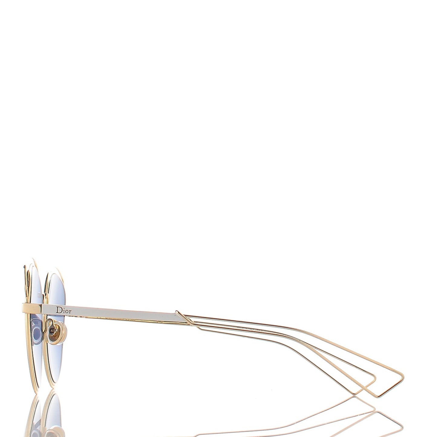Metal DiorSideral 2 Sunglasses Gold