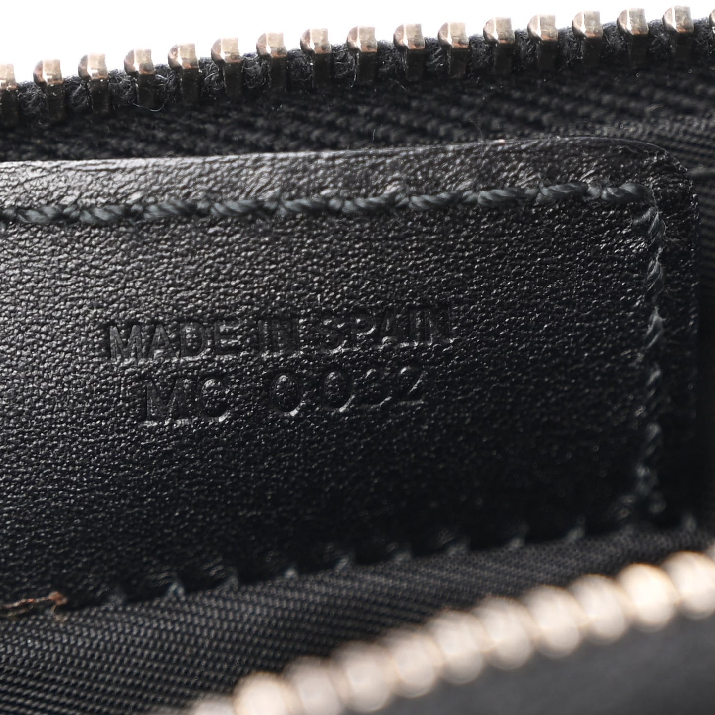 Monogram Mini Saddle Pochette Black