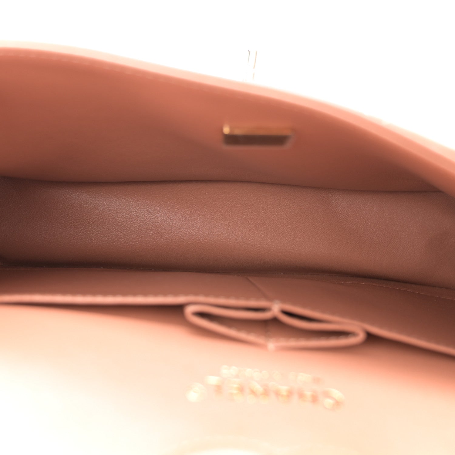 Chanel Lambskin Quilted Small Double Flap Brown 5 of 11