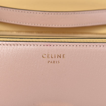 Celine Shiny Goatskin Medium Classic Box Flap Bag Blush 8 of 11