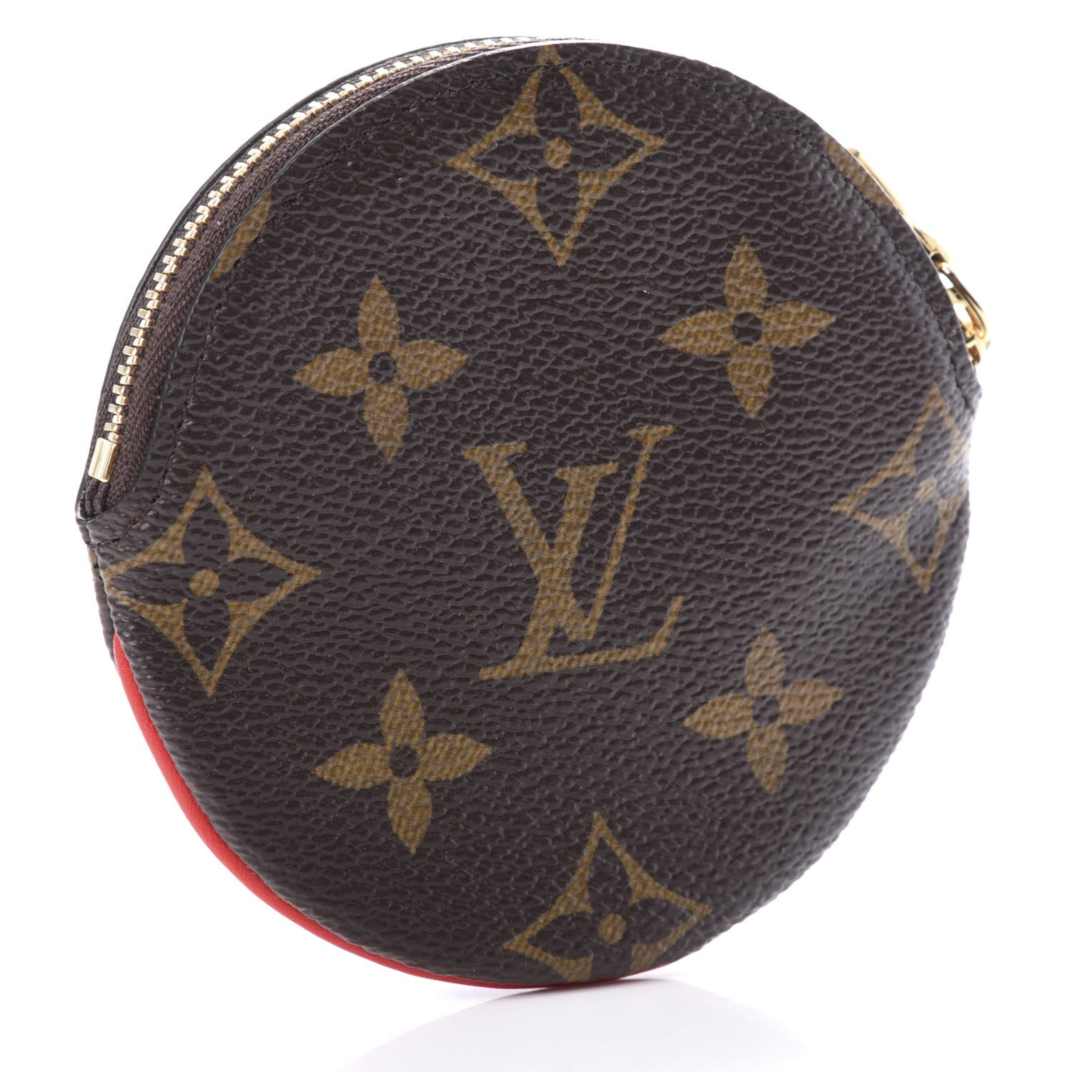 Louis Vuitton Monogram 2020 Christmas Animation Bumper Cars Round Coin Purse Coquelicot 3 of 8