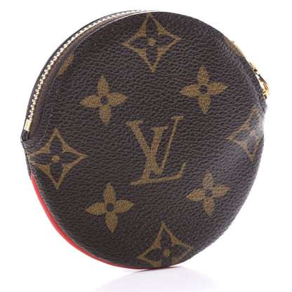 Louis Vuitton Monogram 2020 Christmas Animation Bumper Cars Round Coin Purse Coquelicot 3 of 8