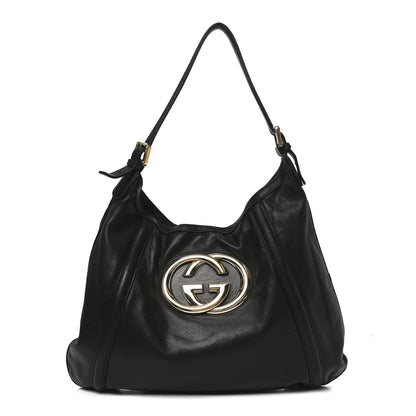 Gucci Calfskin Medium Britt Hobo Black 1 of 10