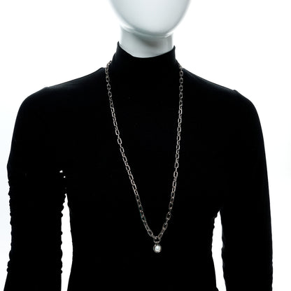 Tiffany Sterling Silver Cultured Pearl HardWear Necklace 2 of 5