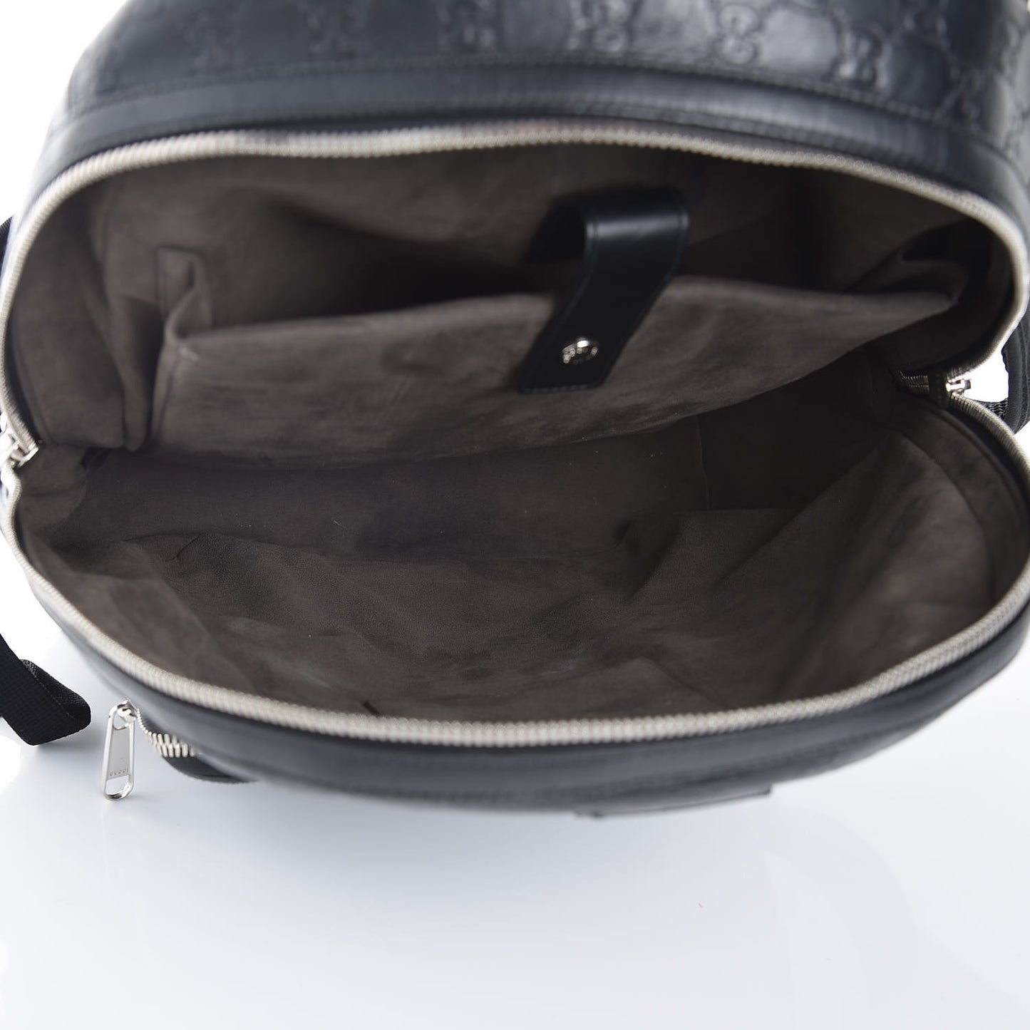Guccissima Signature Day Backpack Black
