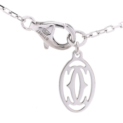 Cartier 18K White Gold Diamond SM D'Amour Pendant Necklace 5 of 5