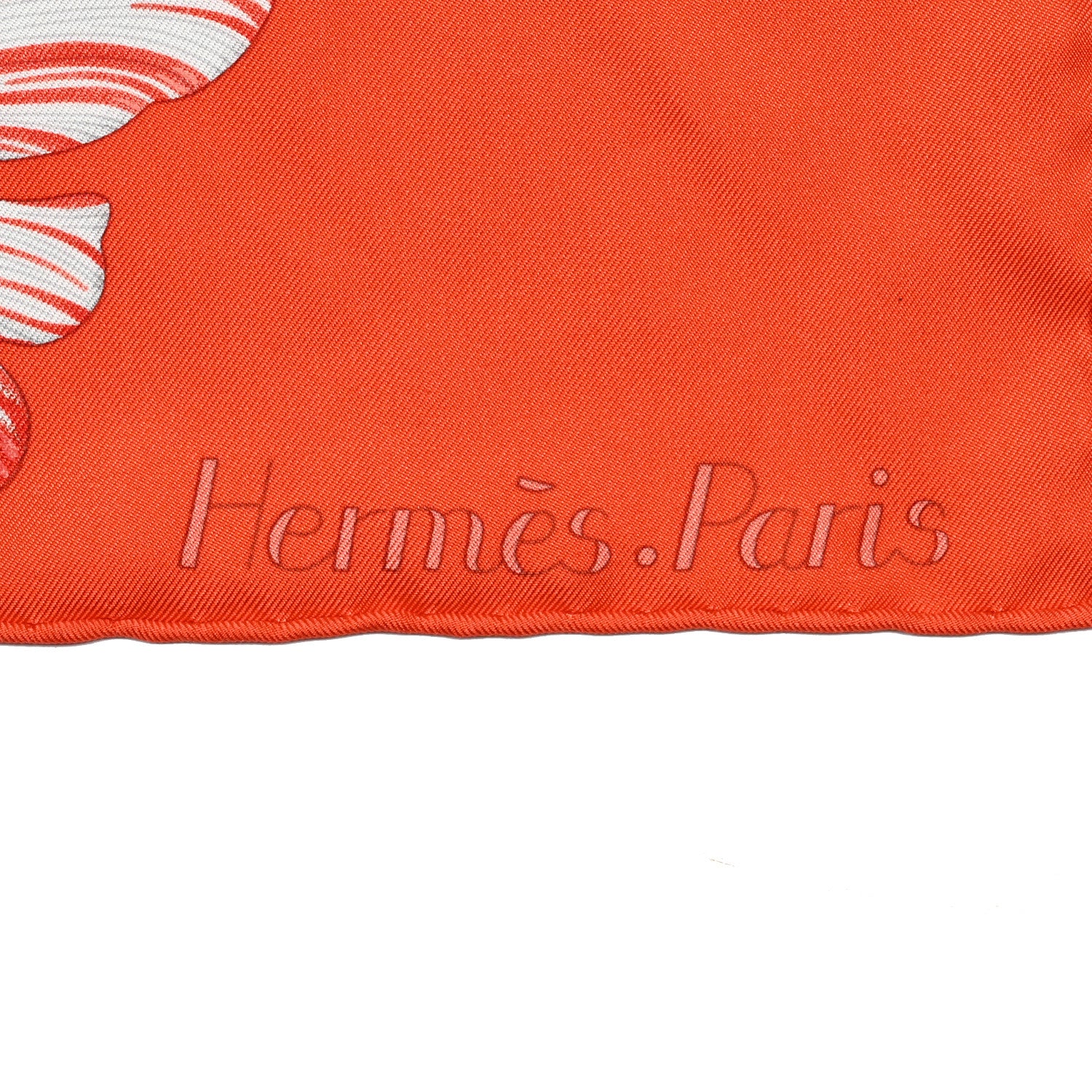 Hermes Silk Tulipomanie Scarf 90 Vermillon Rose Multicolor 3 of 12