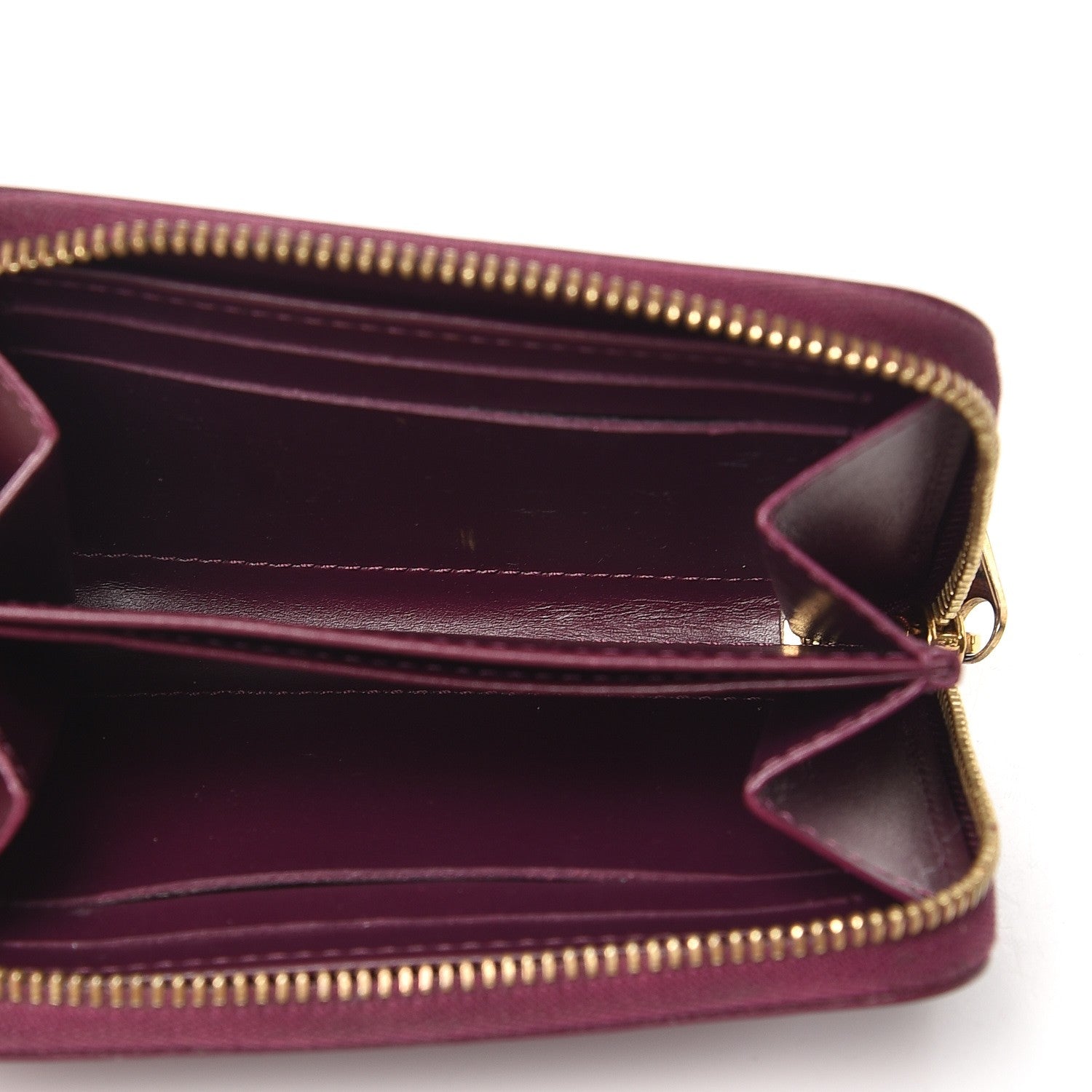 Louis Vuitton Vernis Zippy Coin Purse Wallet Violet 5 of 6