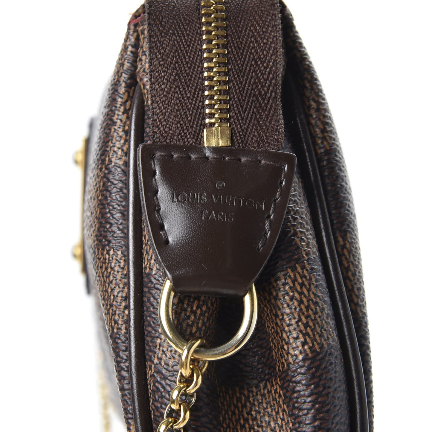 Damier Ebene Eva Clutch