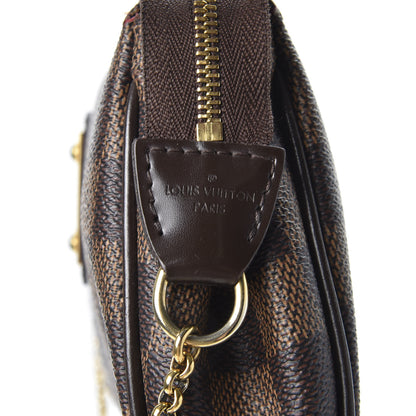 Louis Vuitton Damier Ebene Eva Clutch 6 of 10