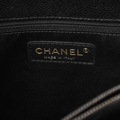 Chanel Caviar Quilted Grand Shopping Tote GST Black 6 of 12
