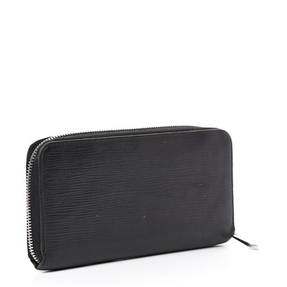 Louis Vuitton Epi Zippy Wallet Black 2 of 12