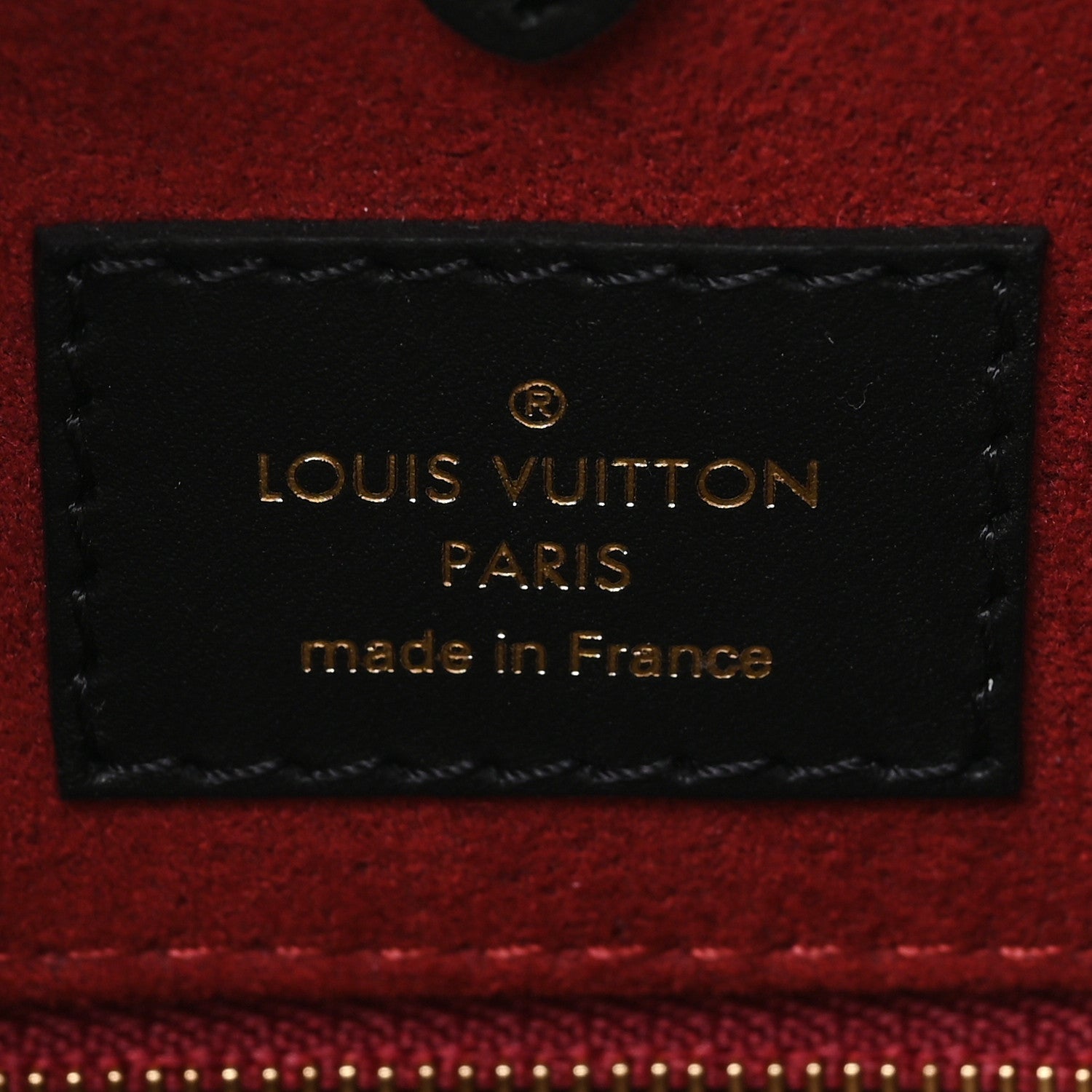 Louis Vuitton Empreinte Monogram Giant Onthego MM Black Beige 6 of 9
