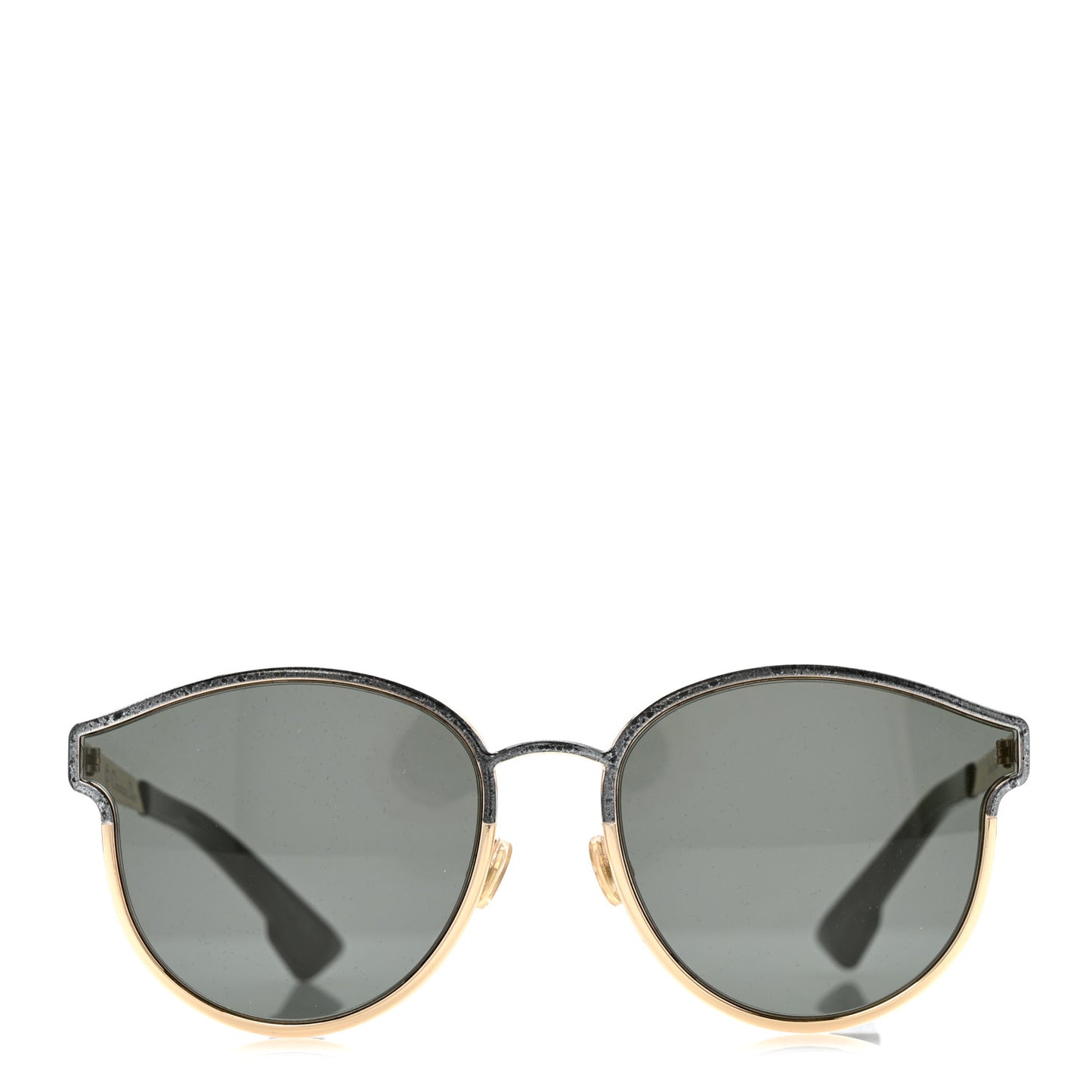 Marble Symmetric Sunglasses Gold
