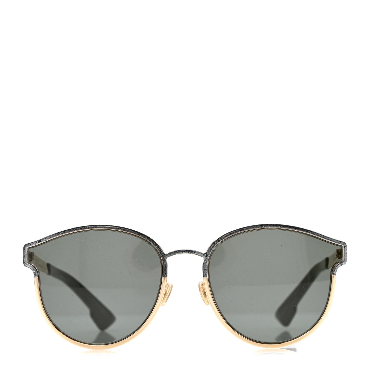 Christian Dior Marble Symmetric Sunglasses Gold 2 of 8