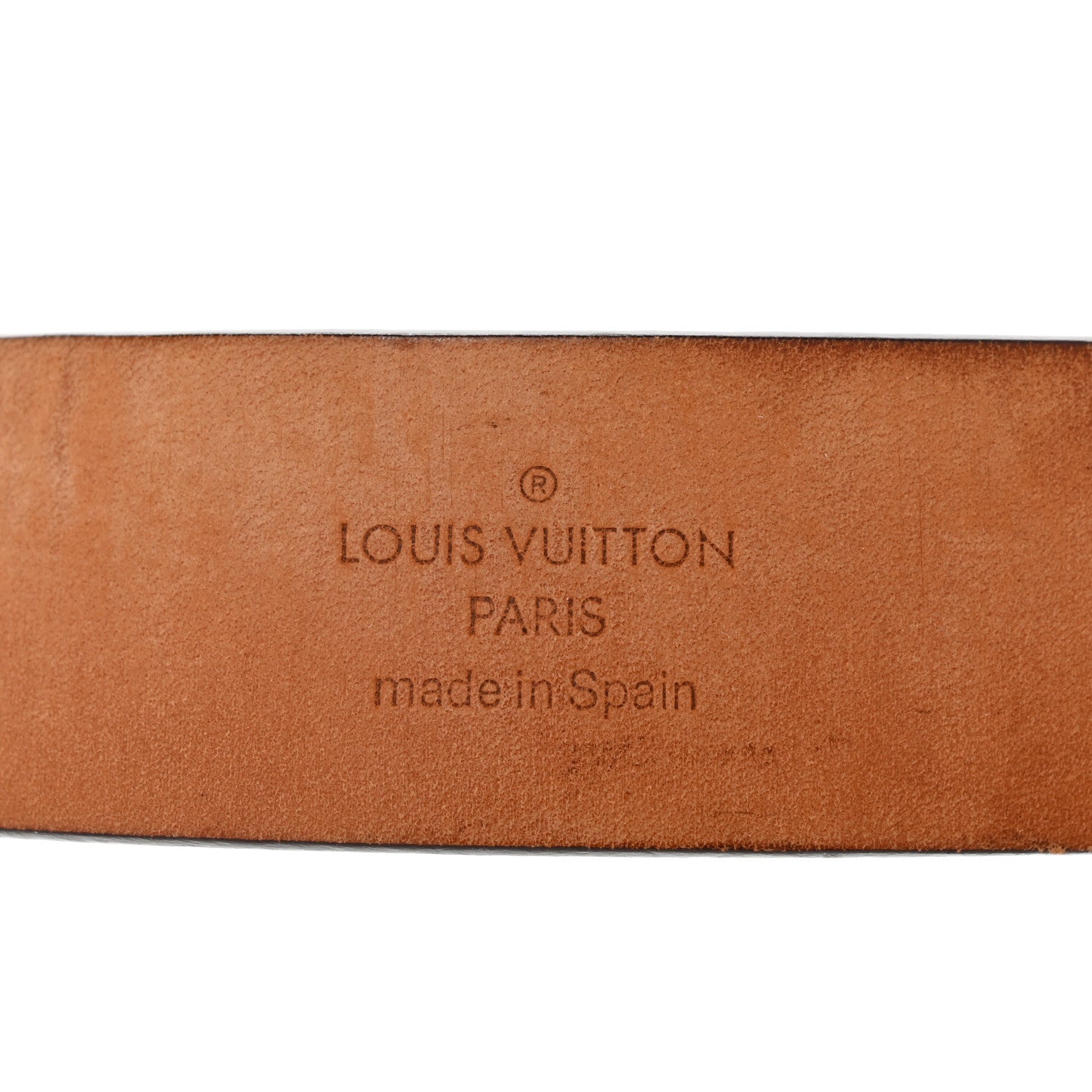 Louis Vuitton Monogram Ceinture Belt Gold Buckle 85 34 3 of 8