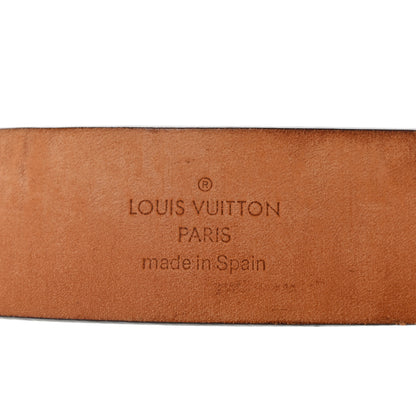 Louis Vuitton Monogram Ceinture Belt Gold Buckle 85 34 3 of 8