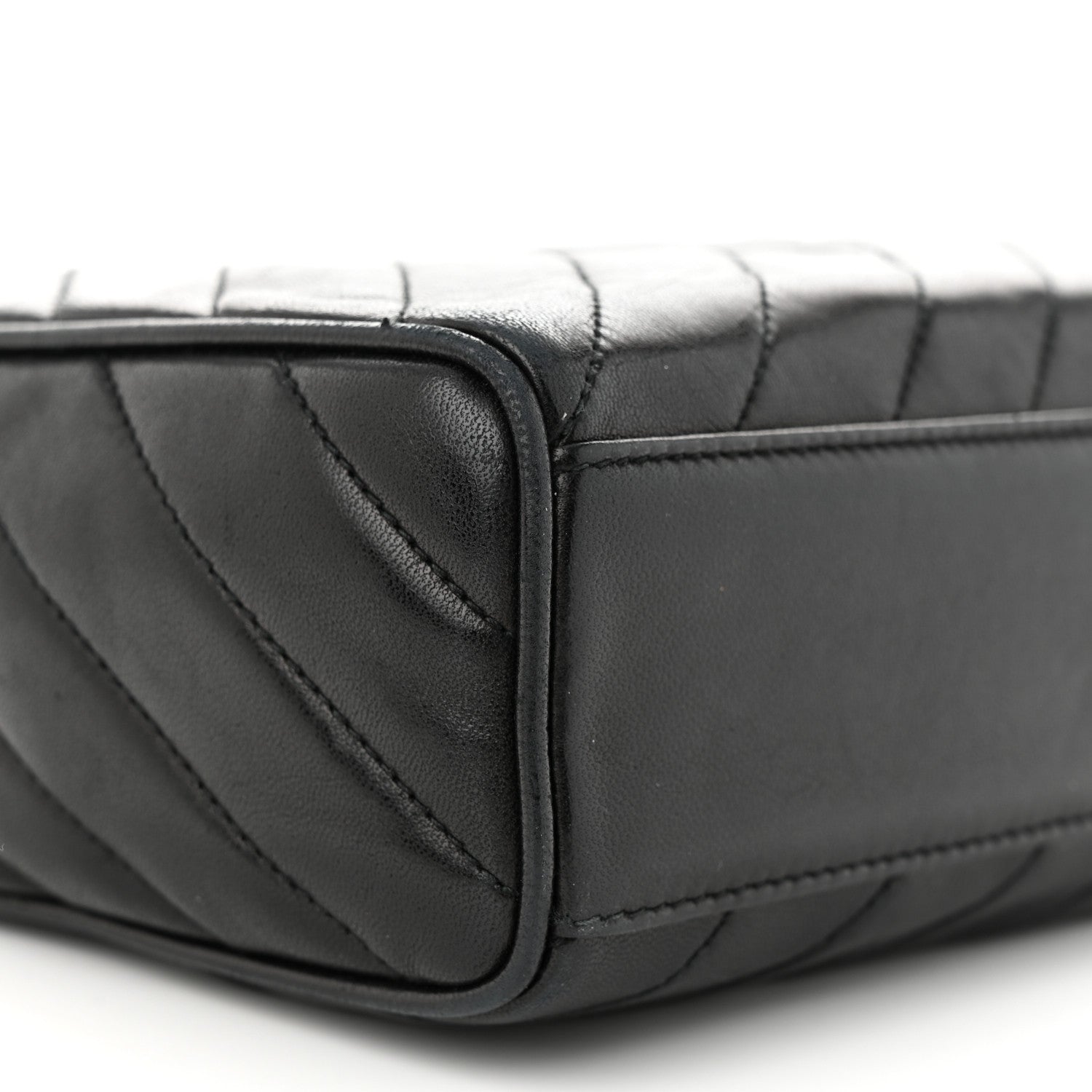Chanel Lambskin Quilted Tassel Camera Case Black 10 of 11