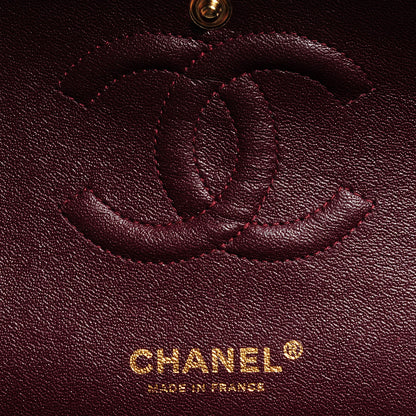 Chanel Lambskin Quilted Medium Double Flap Black 7 of 9