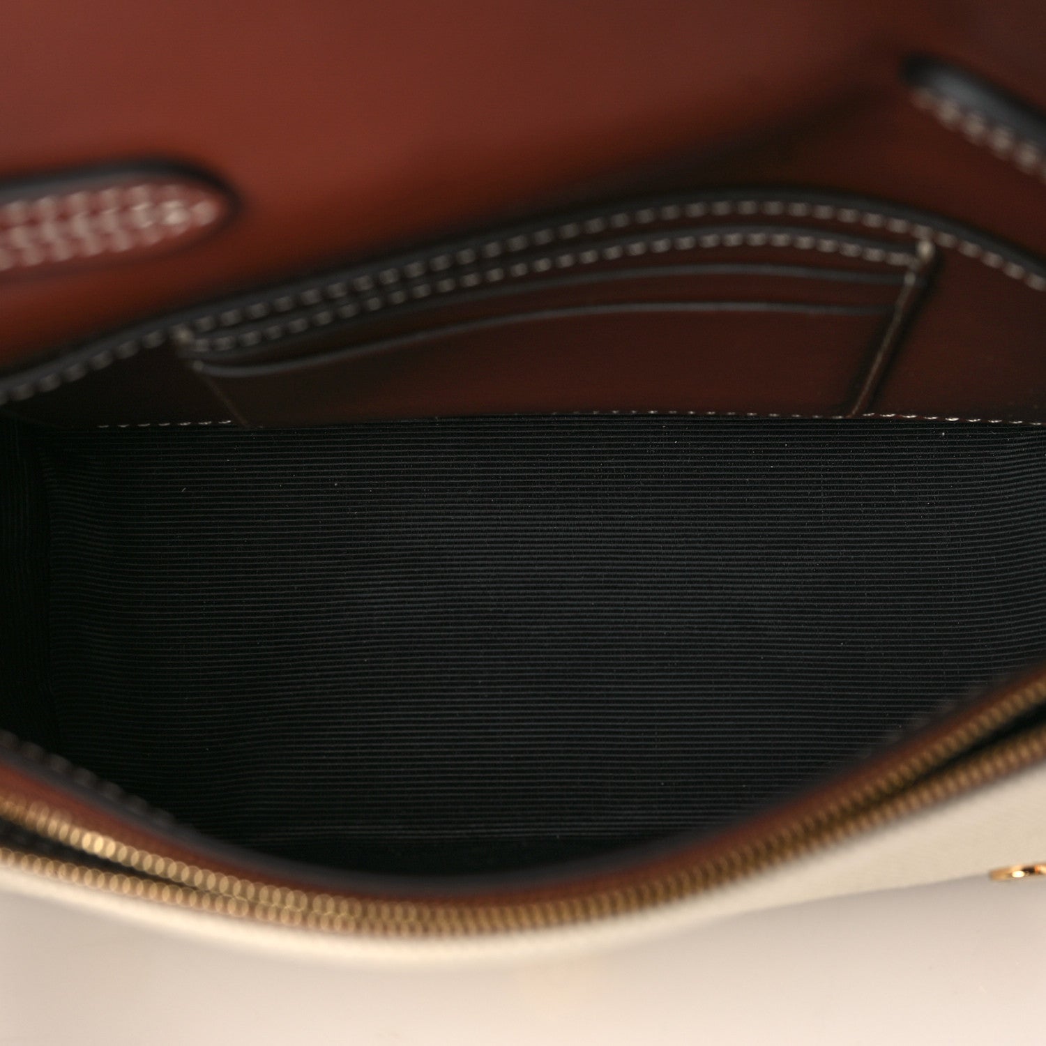 Burberry Calfskin Canvas Horseferry Print Hackberry Crossbody Bag Natural Tan 5 of 8