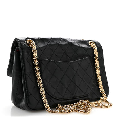 Chanel Lambskin Quilted Crush 2.55 Reissue 225 Flap Black 3 of 15