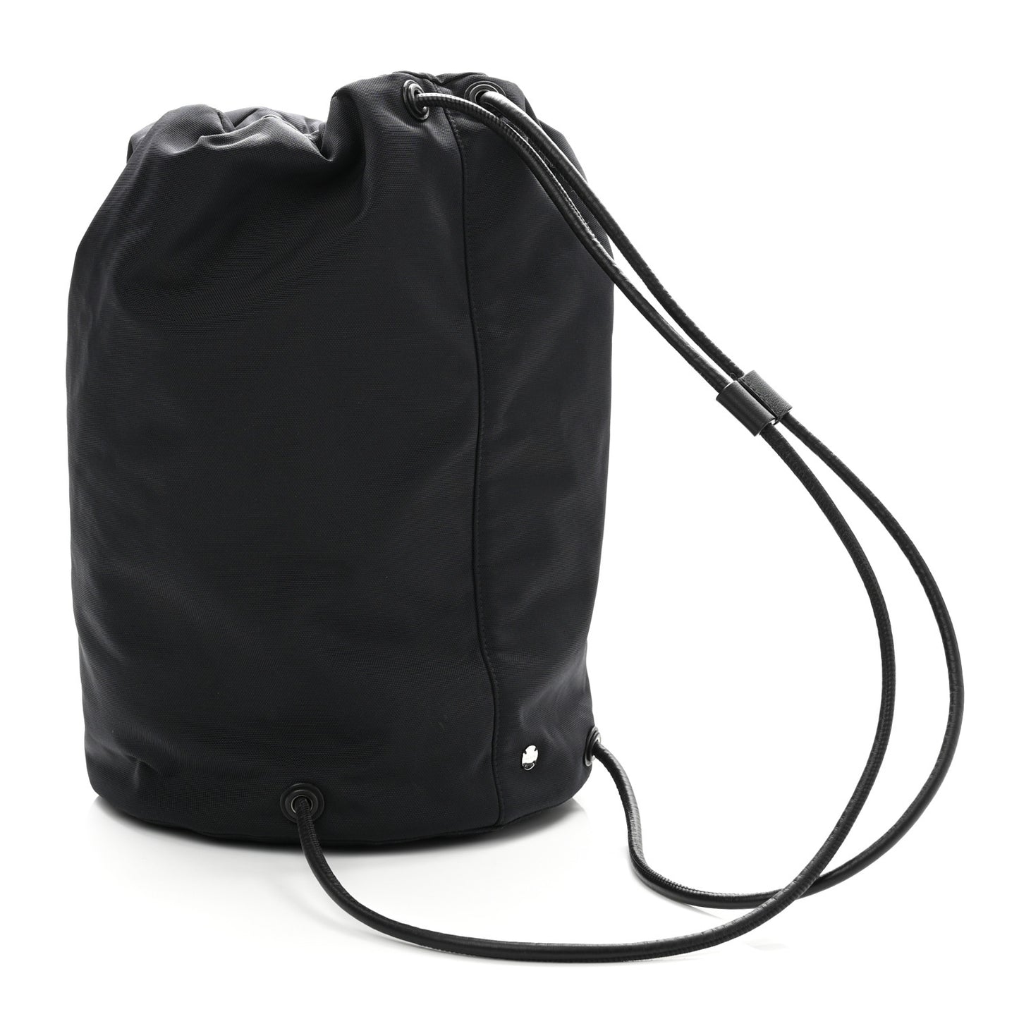 Nylon Sporty Backpack Black
